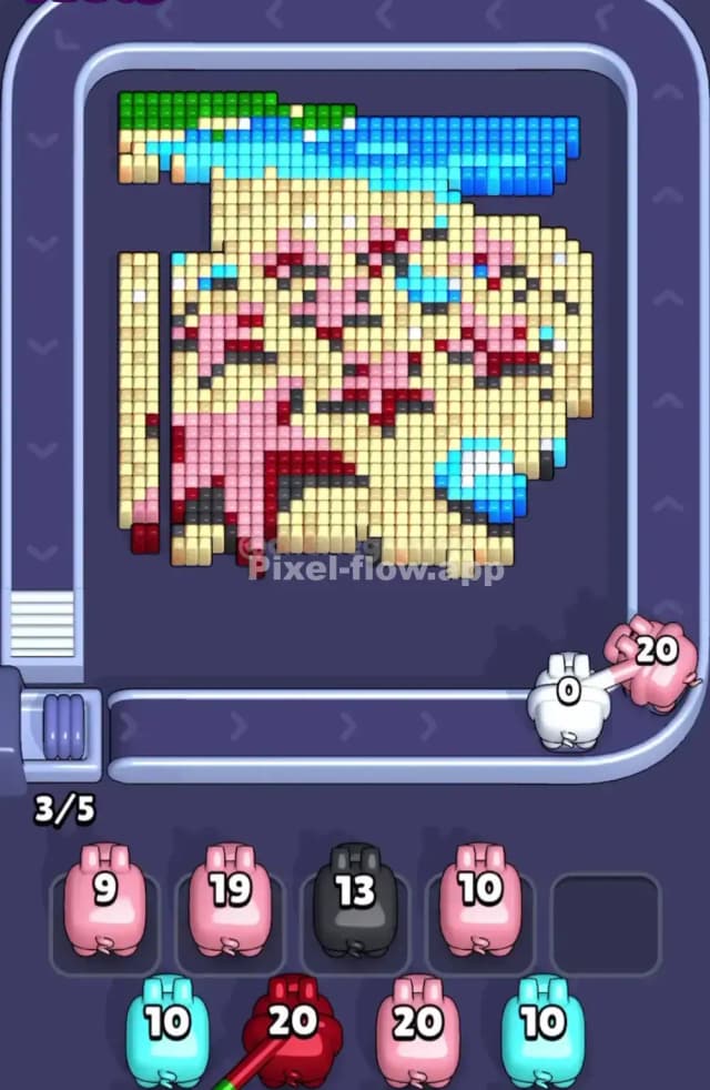 Pixel Flow Level 1767 Solution 1