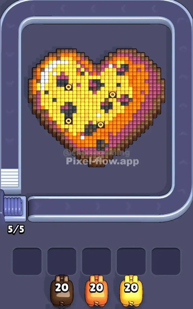 Pixel Flow Level 341 Gameplay