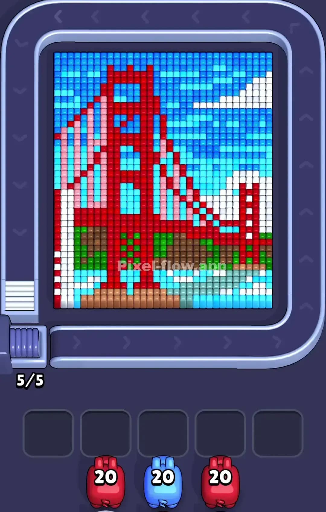 Pixel Flow Level 858 Screenshot