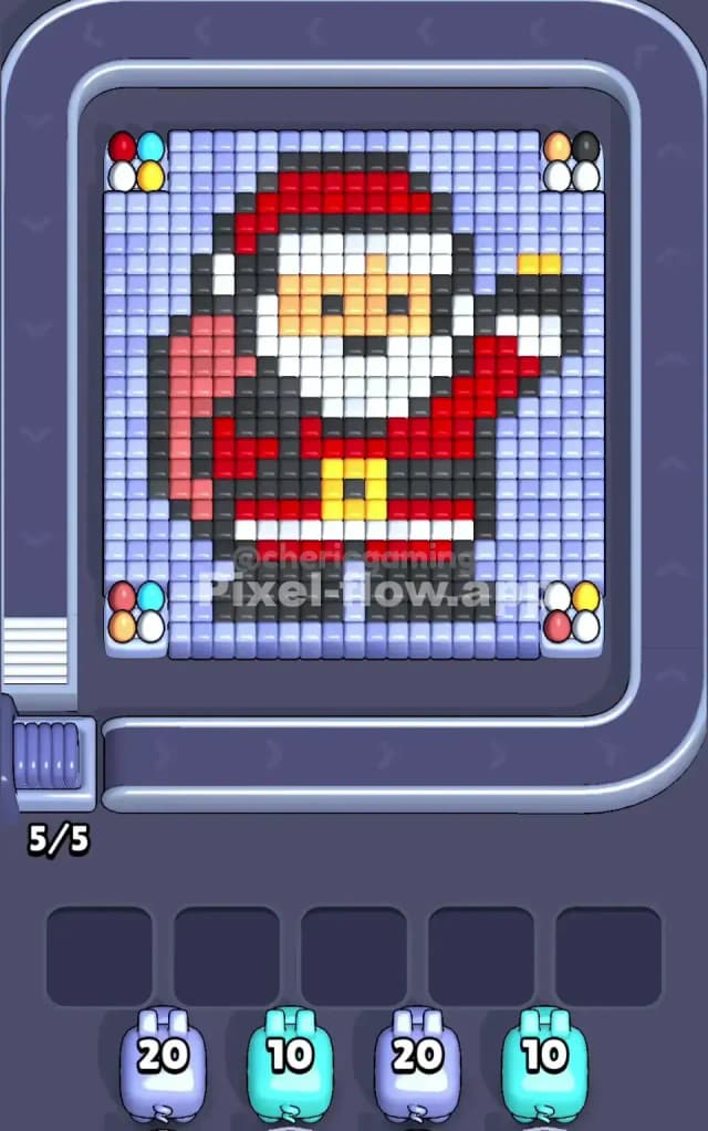 Pixel Flow Level 208 Gameplay