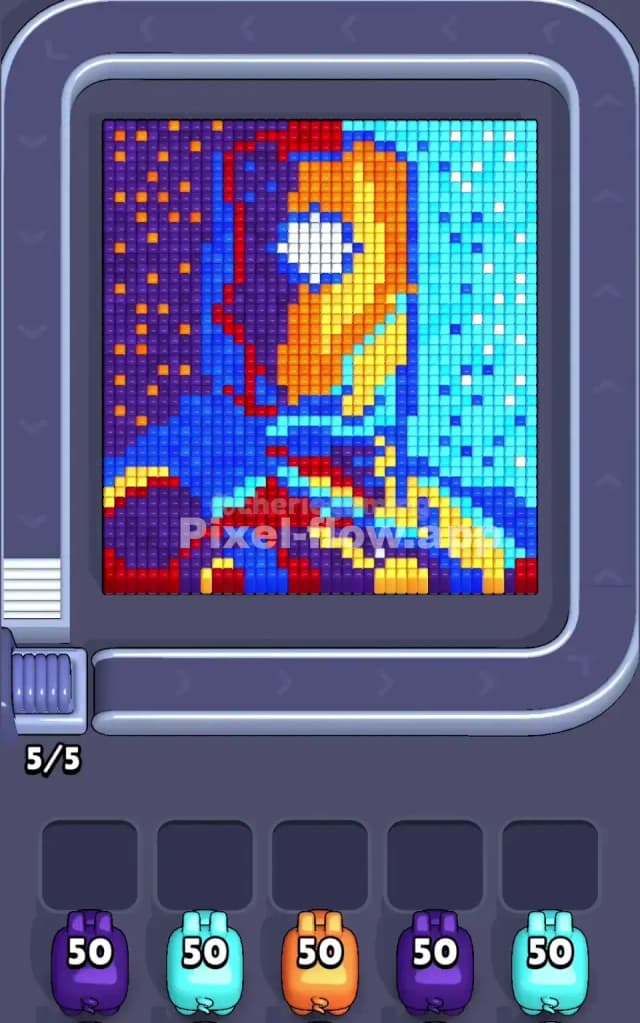 Pixel Flow Level 63 Gameplay