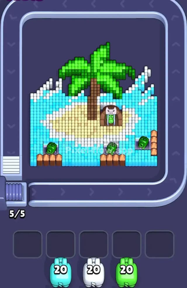 Pixel Flow Level 1771 Gameplay