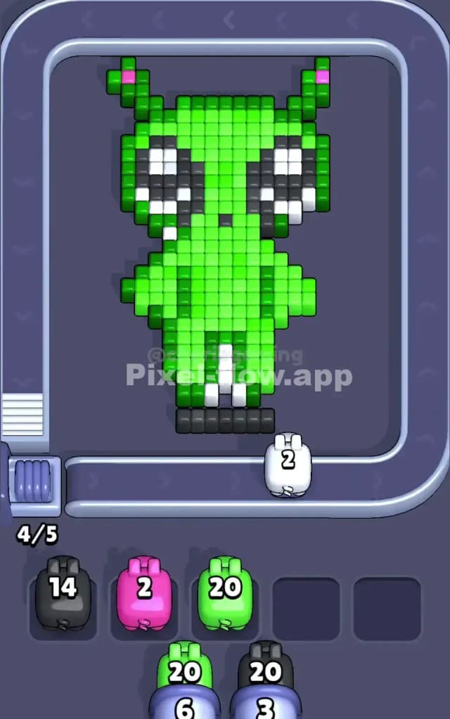 Pixel Flow Level 171 Solution 1