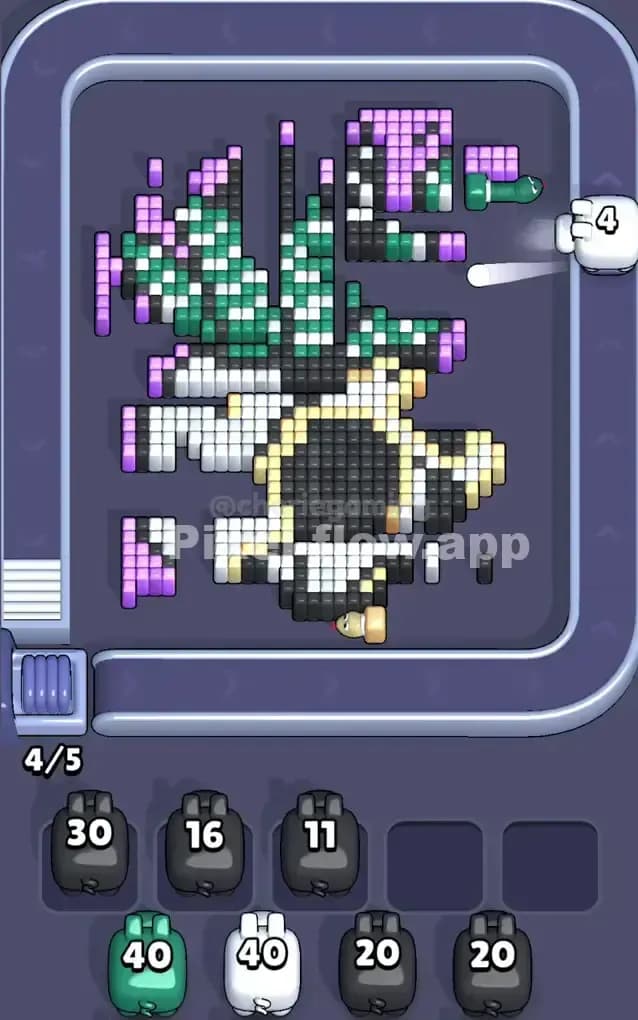 Pixel Flow Level 273 Solution 2