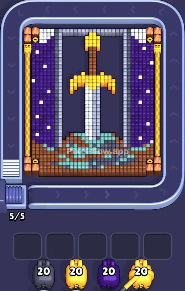 Pixel Flow Level 836 Gameplay