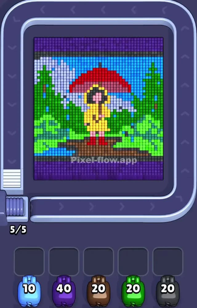 Pixel Flow Level 1052 Gameplay