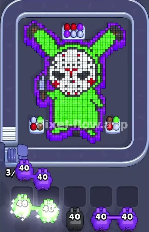 Pixel Flow Level 506 Gameplay