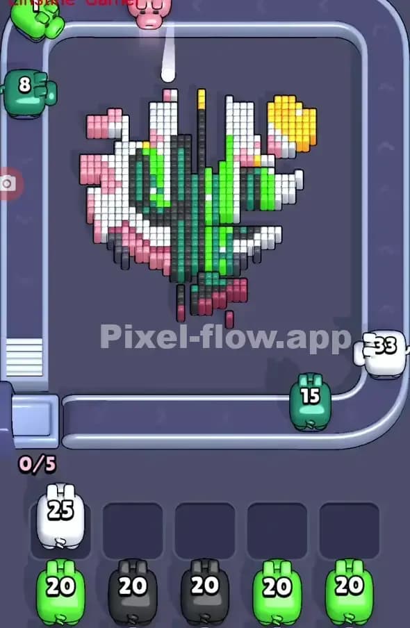 Pixel Flow Level 313 Solution 2