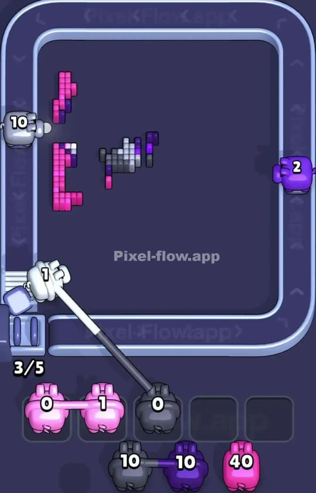 Pixel Flow Level 1315 Solution 3