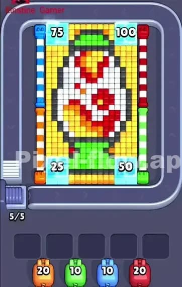 Pixel Flow Level 372 Gameplay