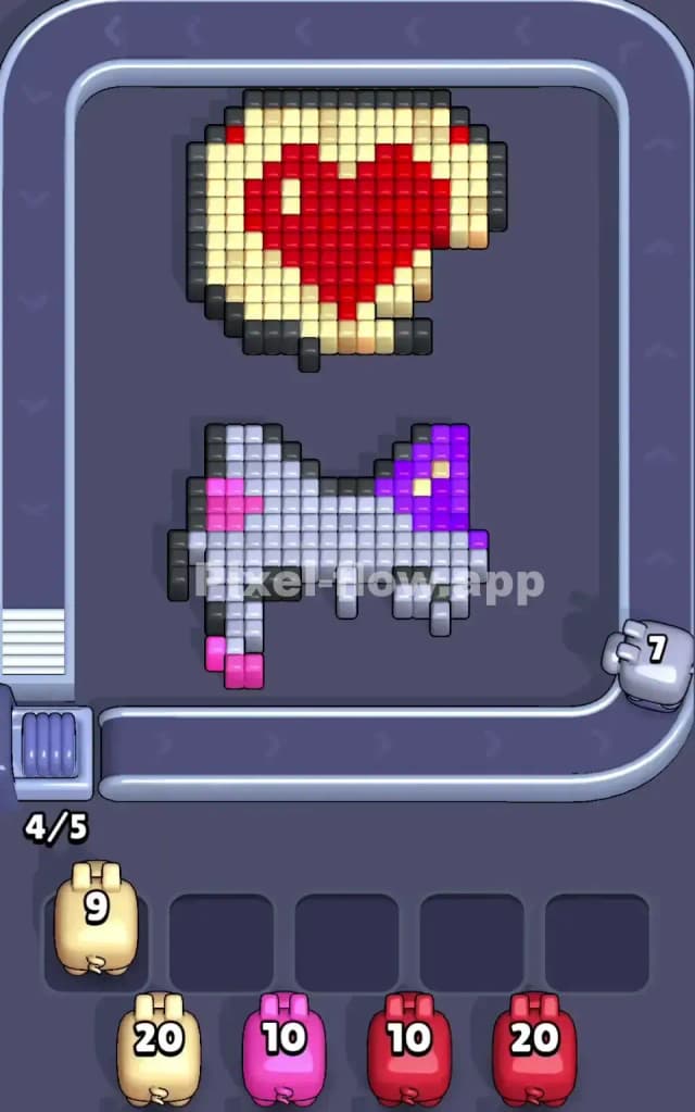 Pixel Flow Level 172 Solution 2