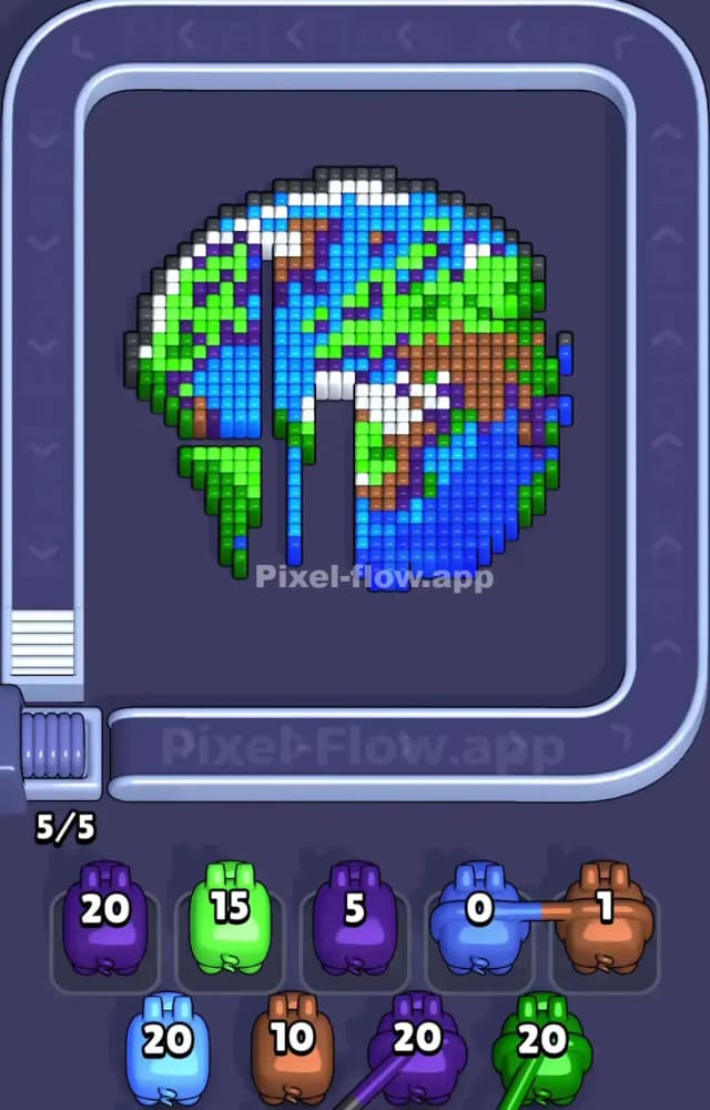 Pixel Flow Level 1053 Solution 2