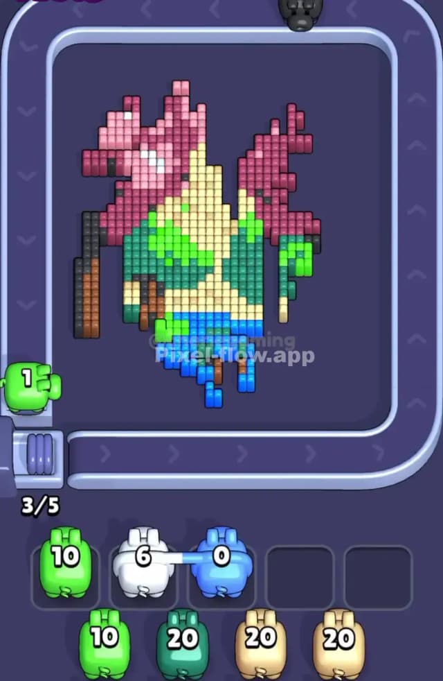 Pixel Flow Level 1739 Solution 2