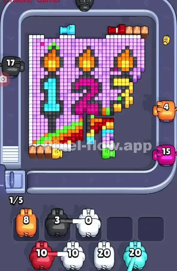 Pixel Flow Level 320 Solution 1