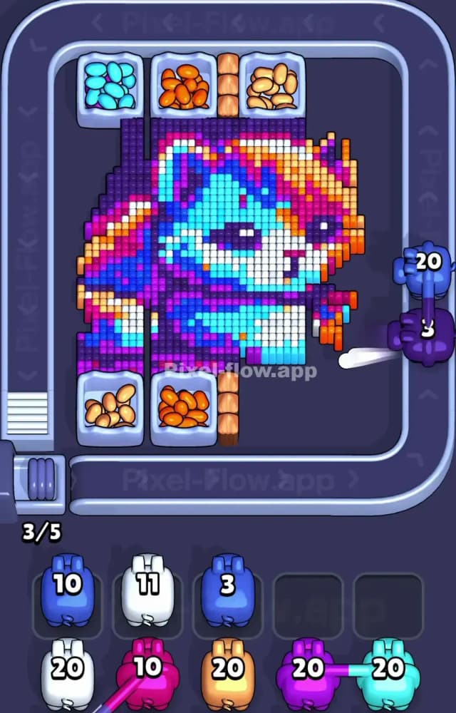 Pixel Flow Level 1204 Solution 1