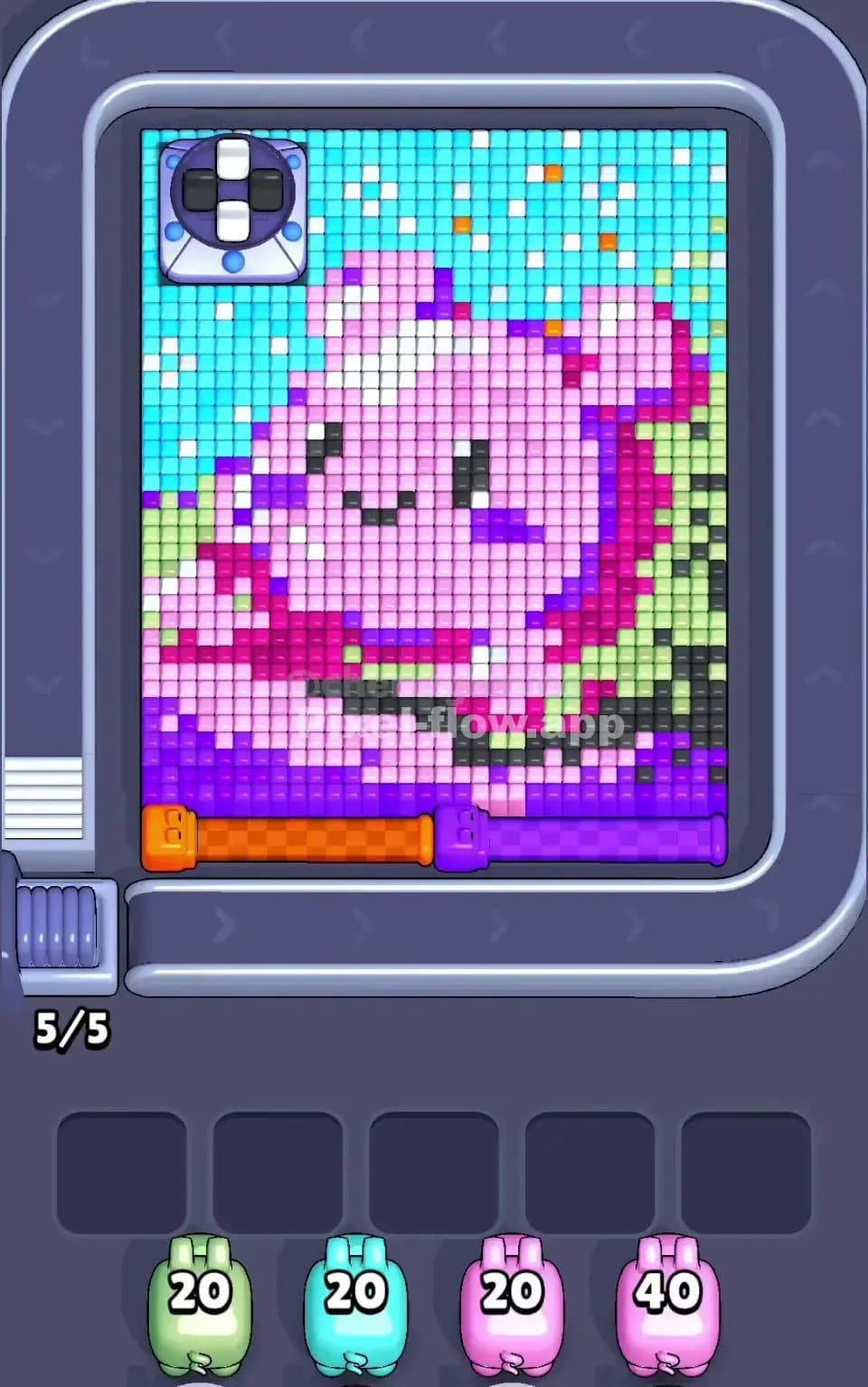 Pixel Flow Level 695 Screenshot