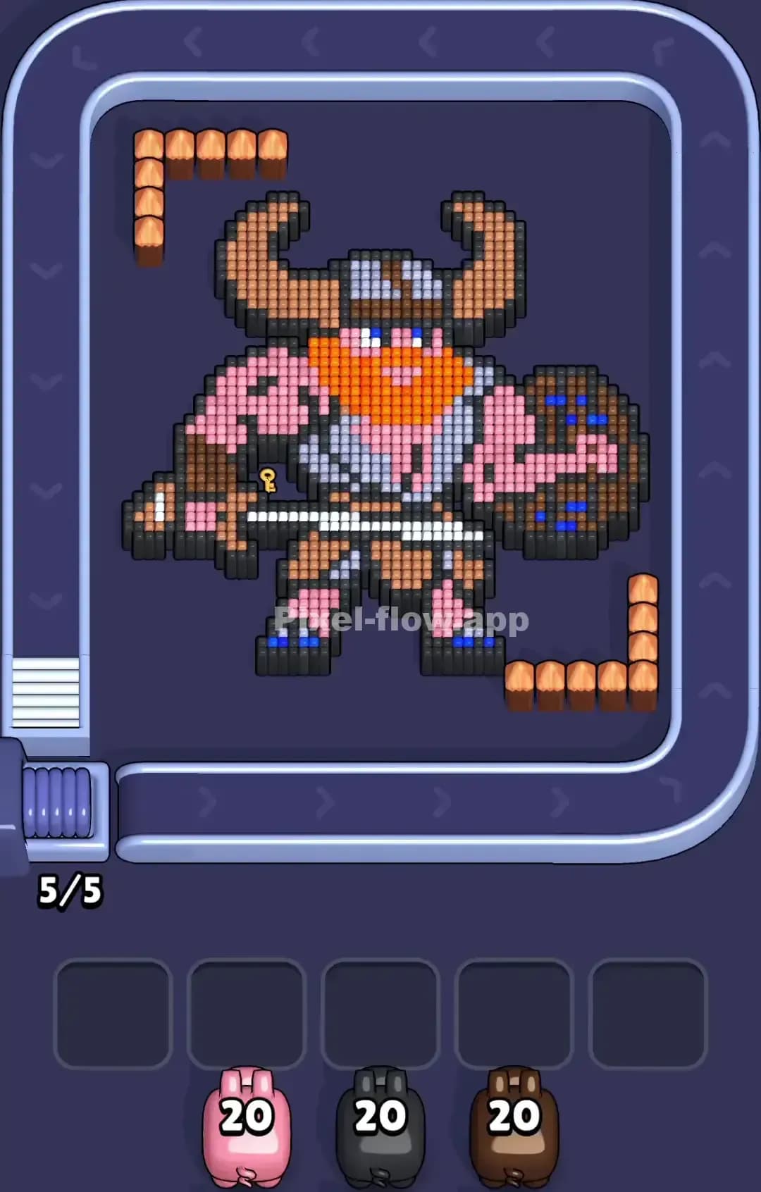 Pixel Flow Level 963 Screenshot