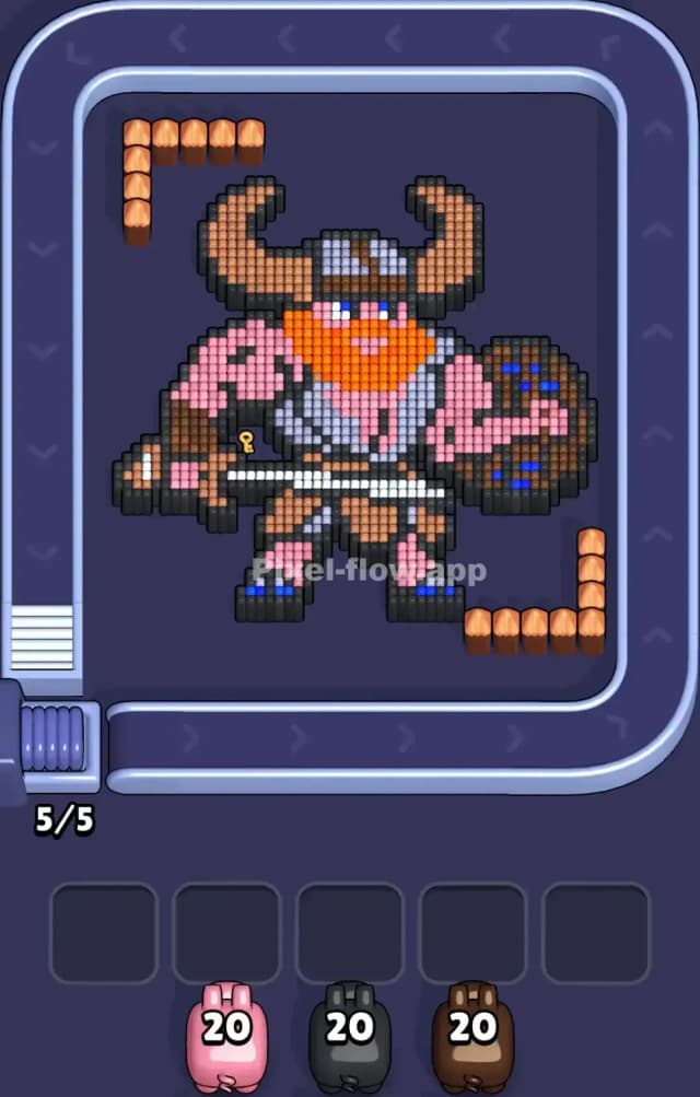 Pixel Flow Level 963 Gameplay