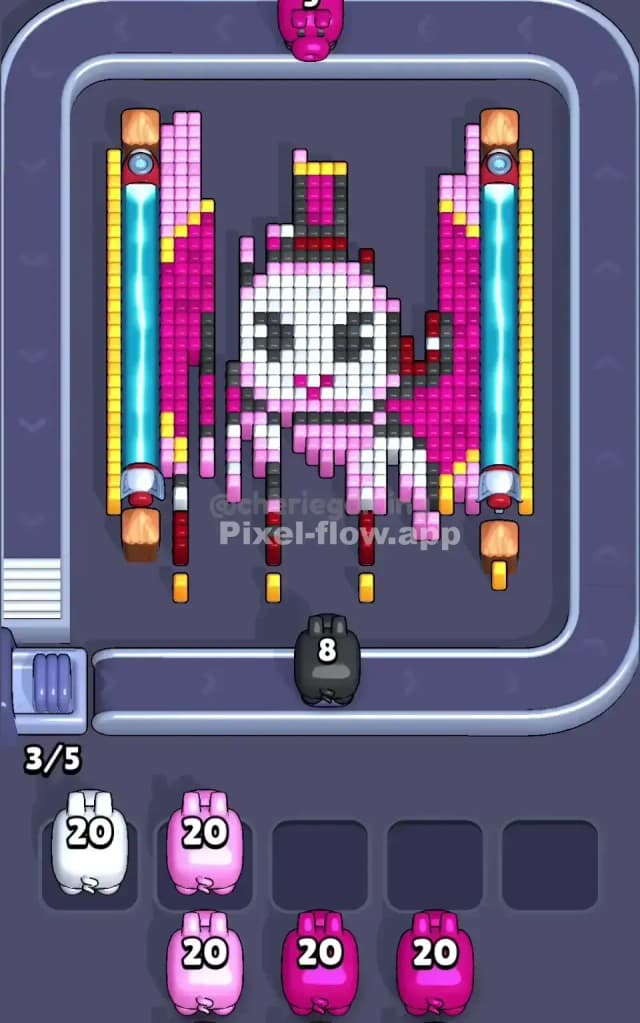 Pixel Flow Level 578 Solution 2