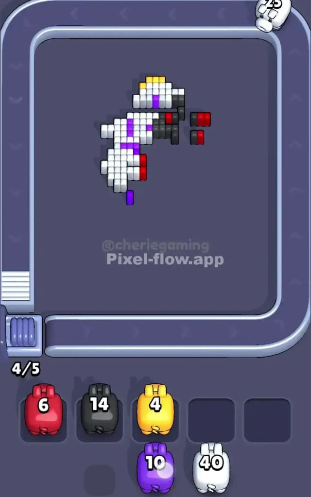 Pixel Flow Level 520 Solution 1