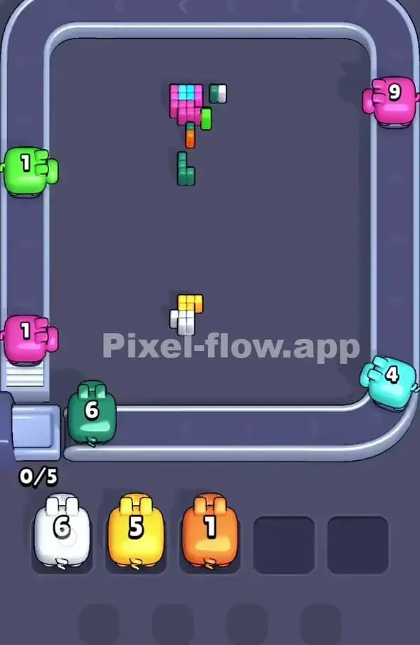 Pixel Flow Level 350 Solution 3