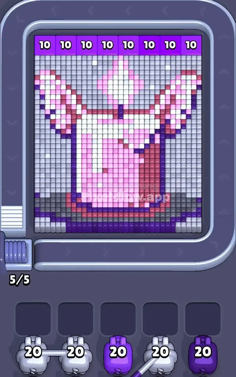 Pixel Flow Level 337 Screenshot