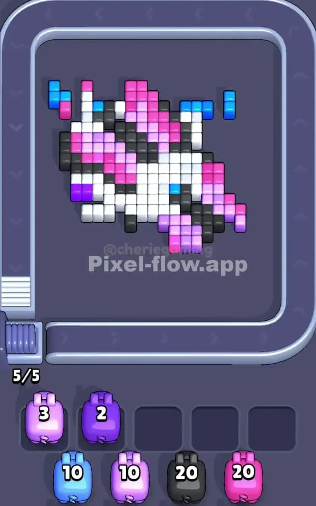 Pixel Flow Level 41 Solution 2