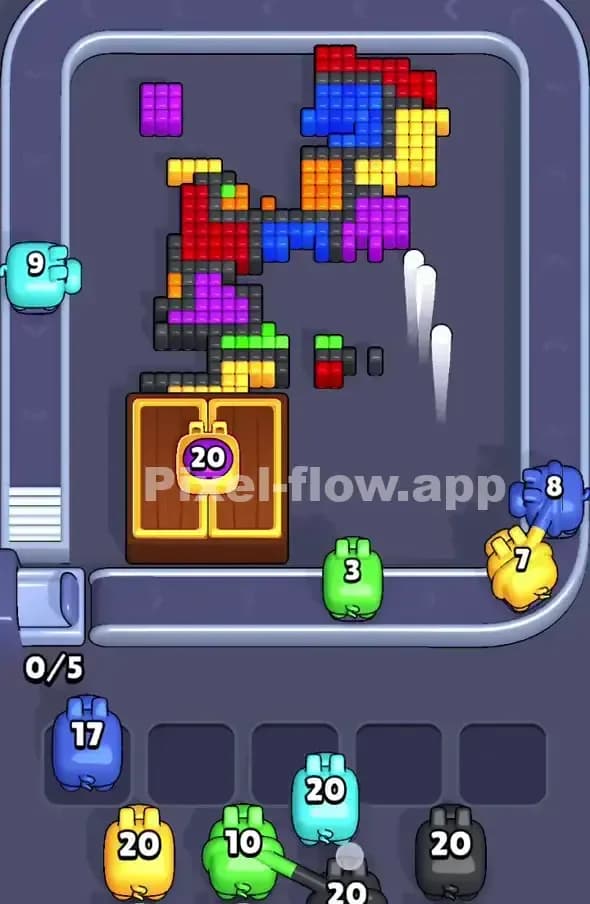 Pixel Flow Level 422 Solution 2