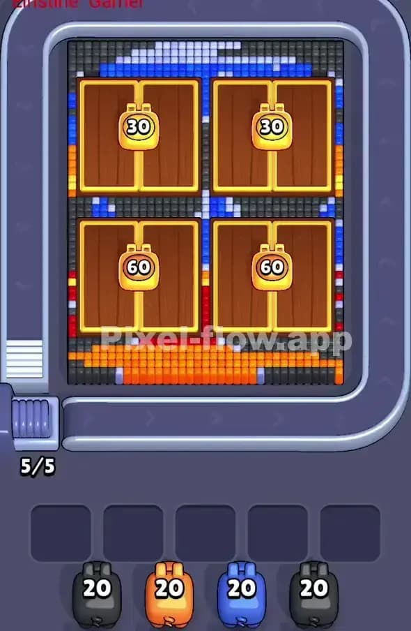 Pixel Flow Level 379 Screenshot