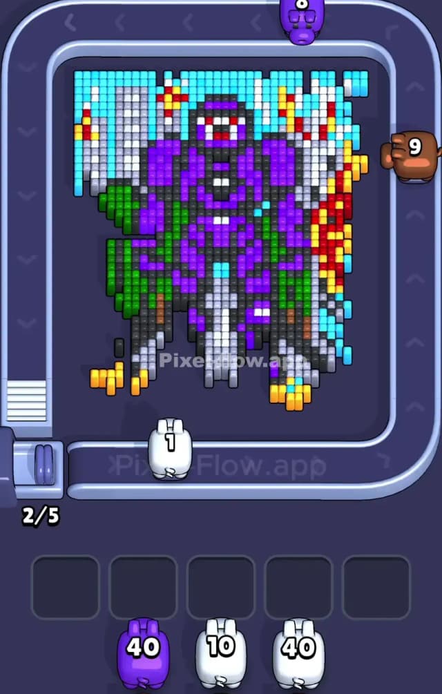 Pixel Flow Level 873 Solution 1