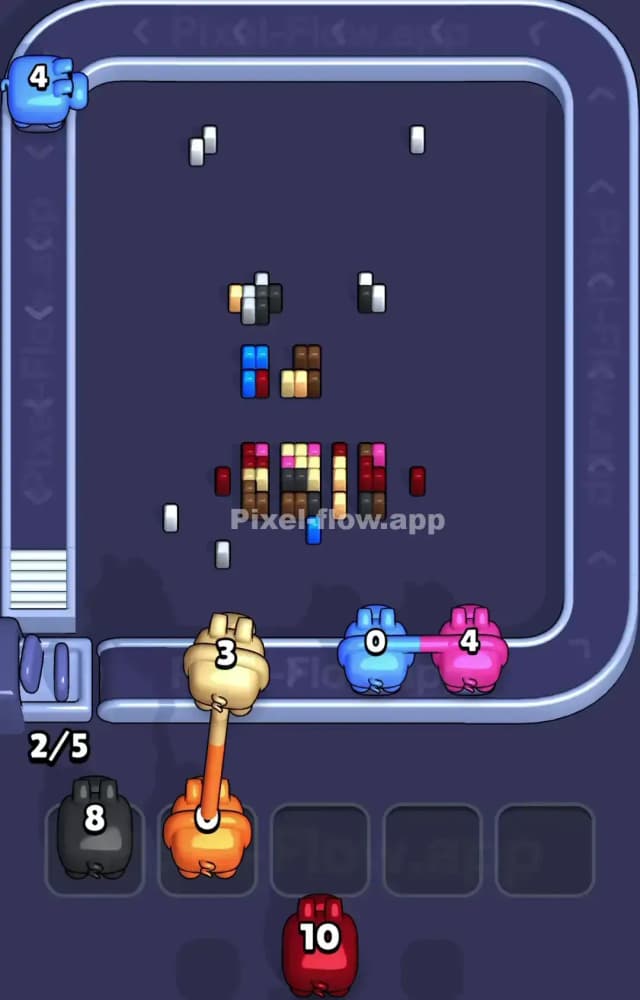 Pixel Flow Level 1362 Solution 3