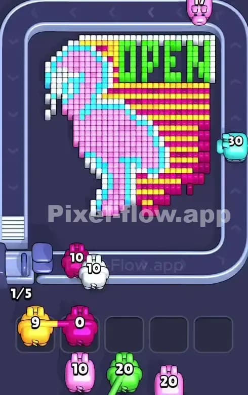 Pixel Flow Level 882 Solution 1