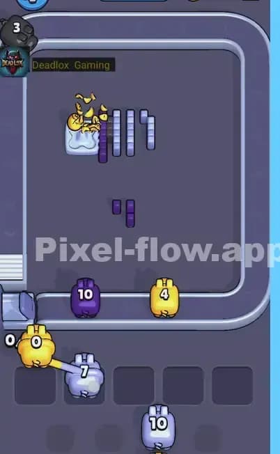 Pixel Flow Level 461 Solution 3