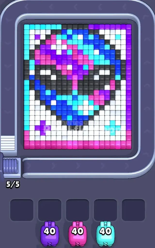 Pixel Flow Level 127 Gameplay
