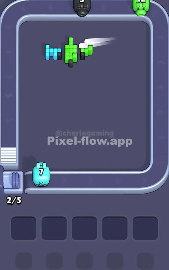 Pixel Flow Level 93 Solution 3