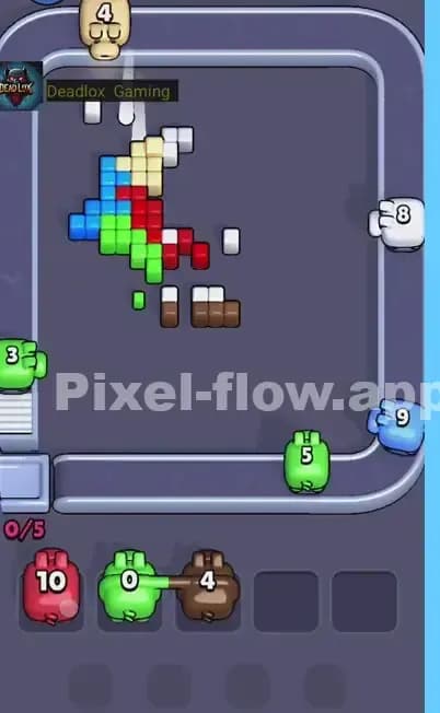 Pixel Flow Level 466 Solution 3