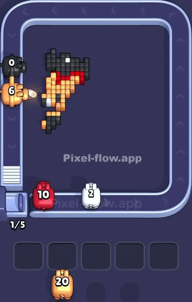 Pixel Flow Level 904 Solution 3