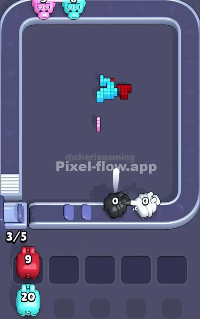 Pixel Flow Level 225 Solution 3