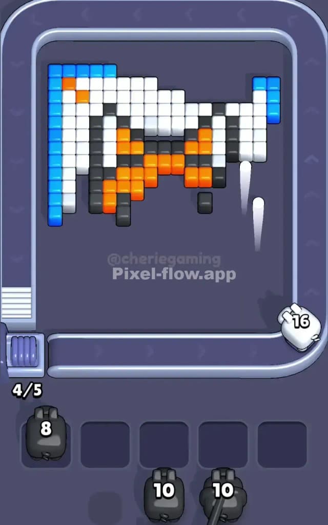 Pixel Flow Level 351 Solution 1