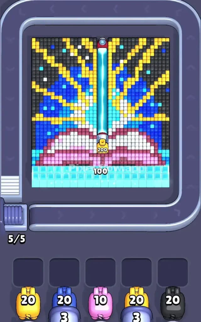 Pixel Flow Level 609 Gameplay