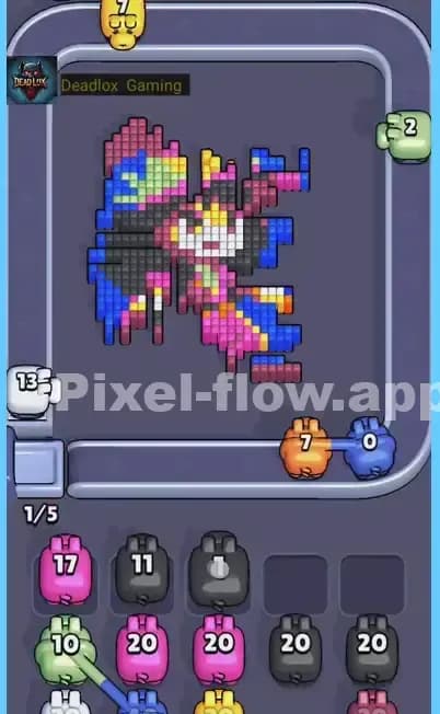 Pixel Flow Level 476 Solution 2
