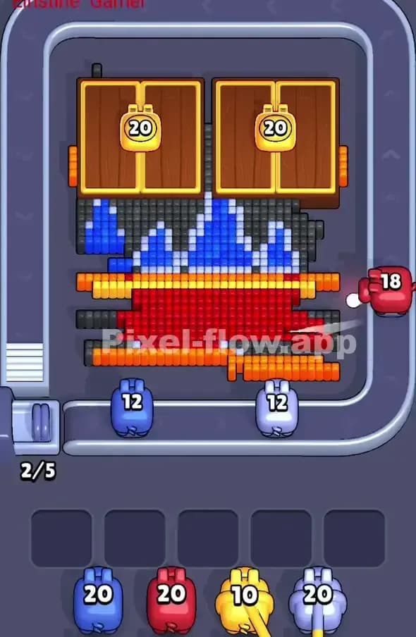 Pixel Flow Level 379 Solution 1