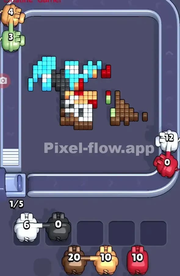 Pixel Flow Level 312 Solution 2