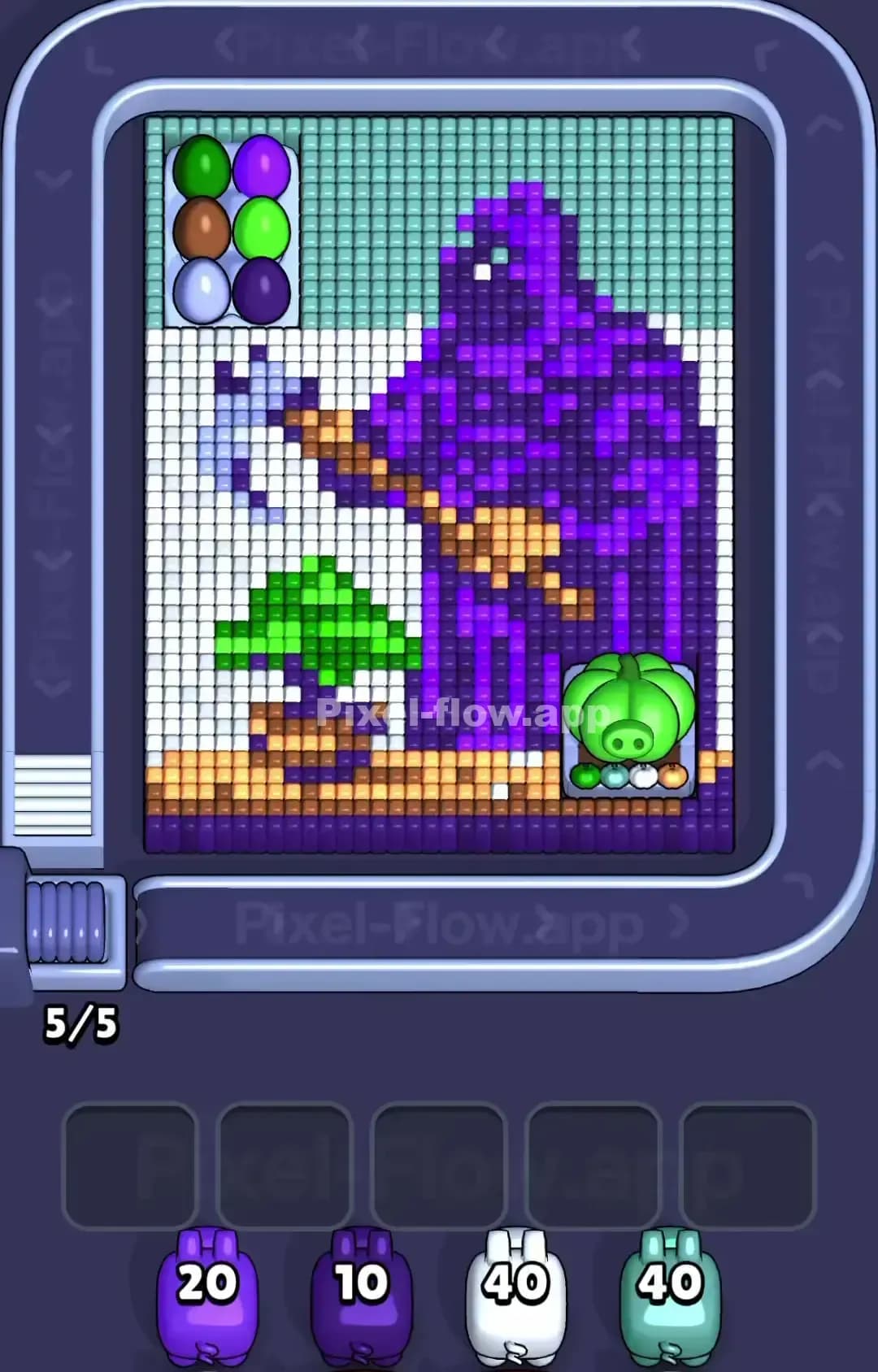 Pixel Flow Level 1429 Screenshot