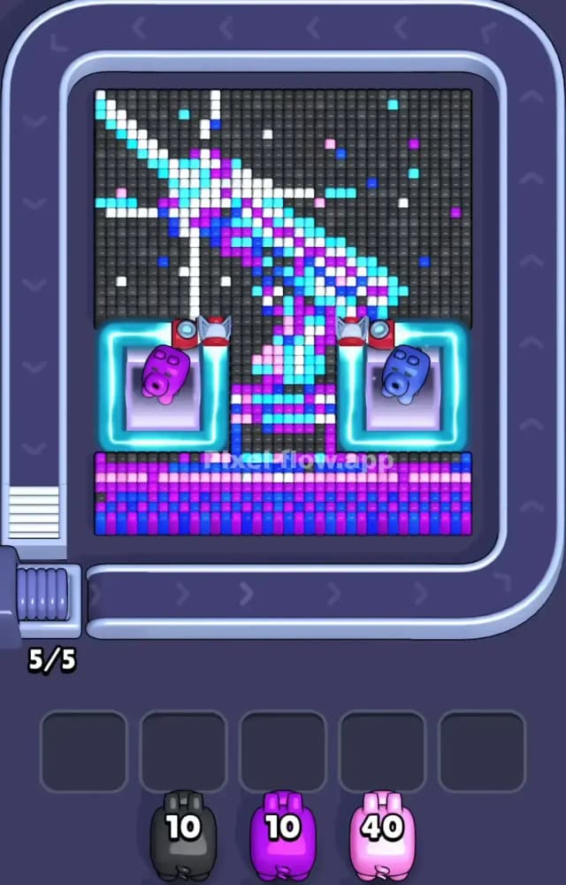 Pixel Flow Level 1047 Gameplay