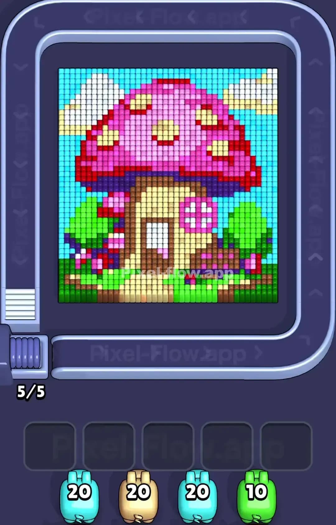 Pixel Flow Level 1398 Screenshot