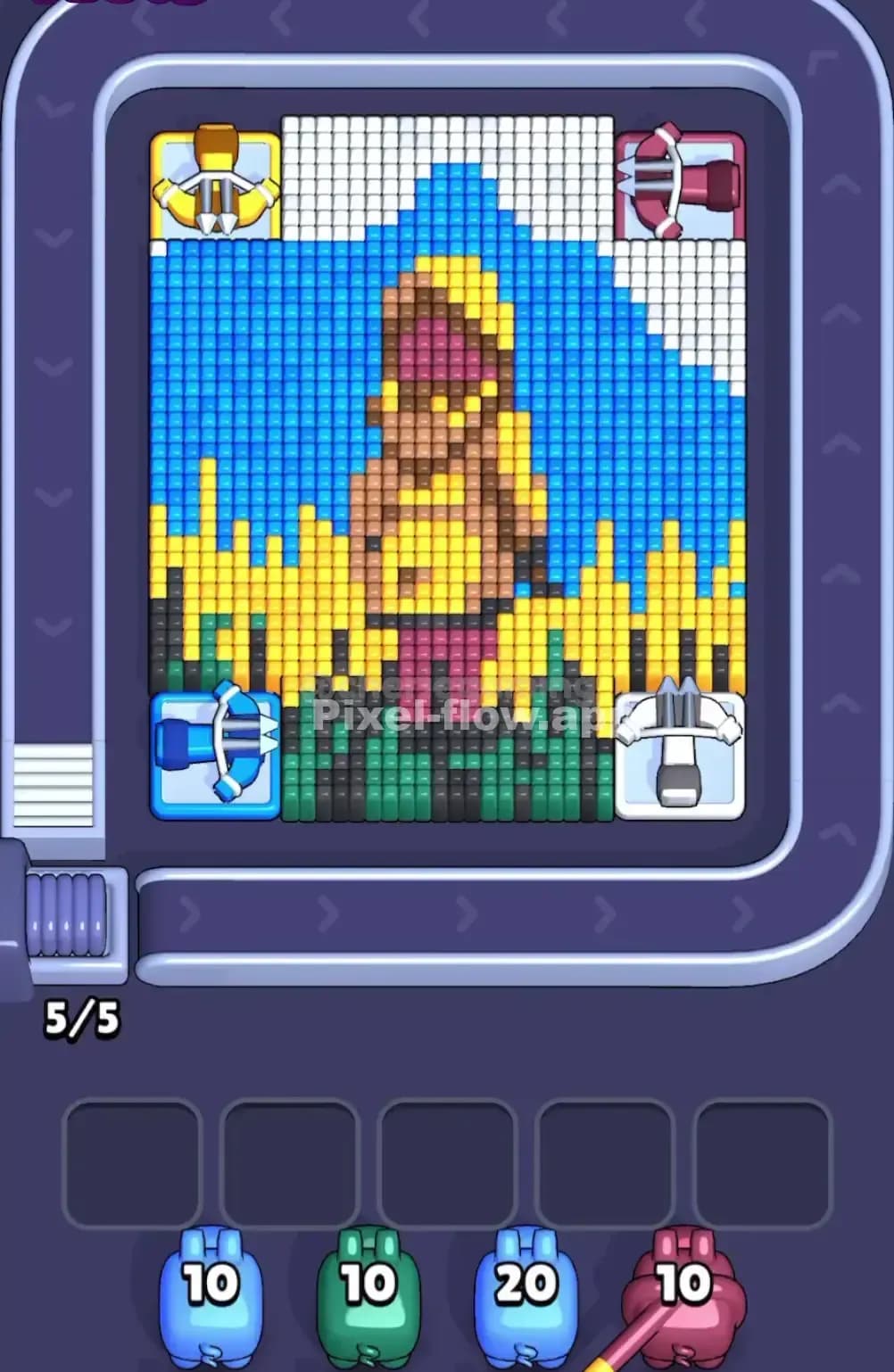 Pixel Flow Level 1631 Screenshot