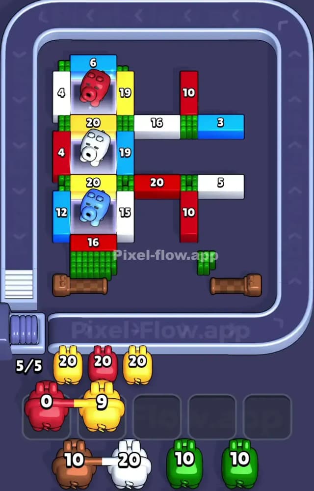 Pixel Flow Level 1011 Solution 1