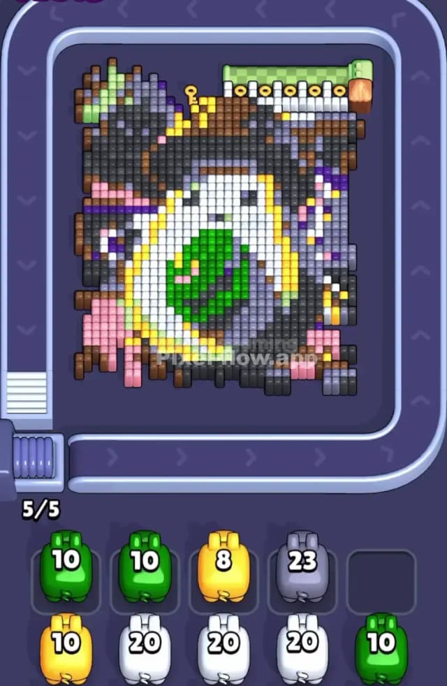 Pixel Flow Level 1644 Solution 1