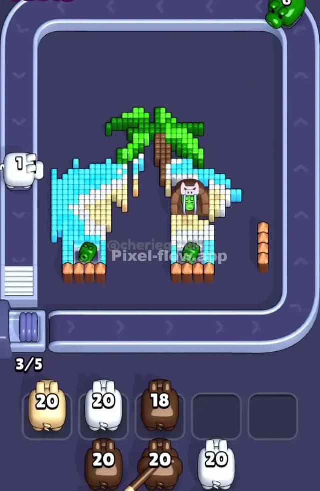Pixel Flow Level 1771 Solution 2